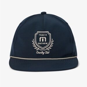 Travis Mathew Dark Blue Country Club Adjustable Hat